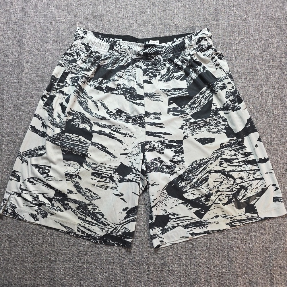 Nike Swim Shorts Breakers Volley Black White Mens XL